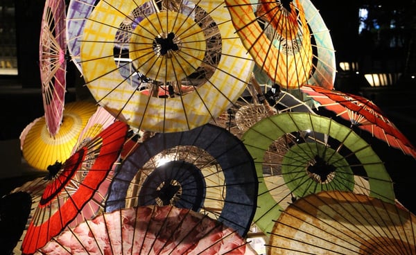 GFTN Forum Japan Japanese Umbrellas
